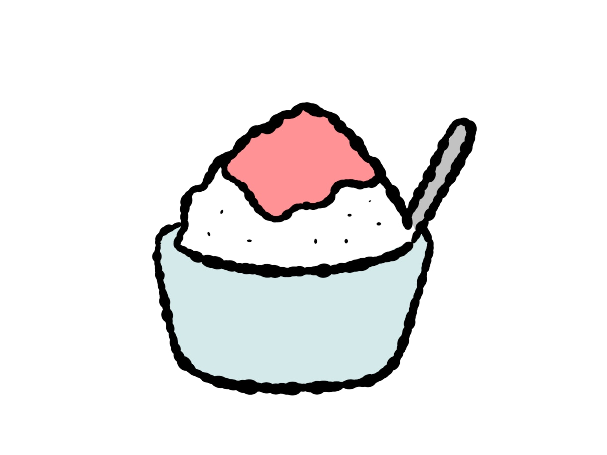 商用利用OK！可愛い食べ物のイラストをお描きします ⭐︎手描きでほのぼのした雰囲気です。挿絵やアイコンに♪ イメージ7