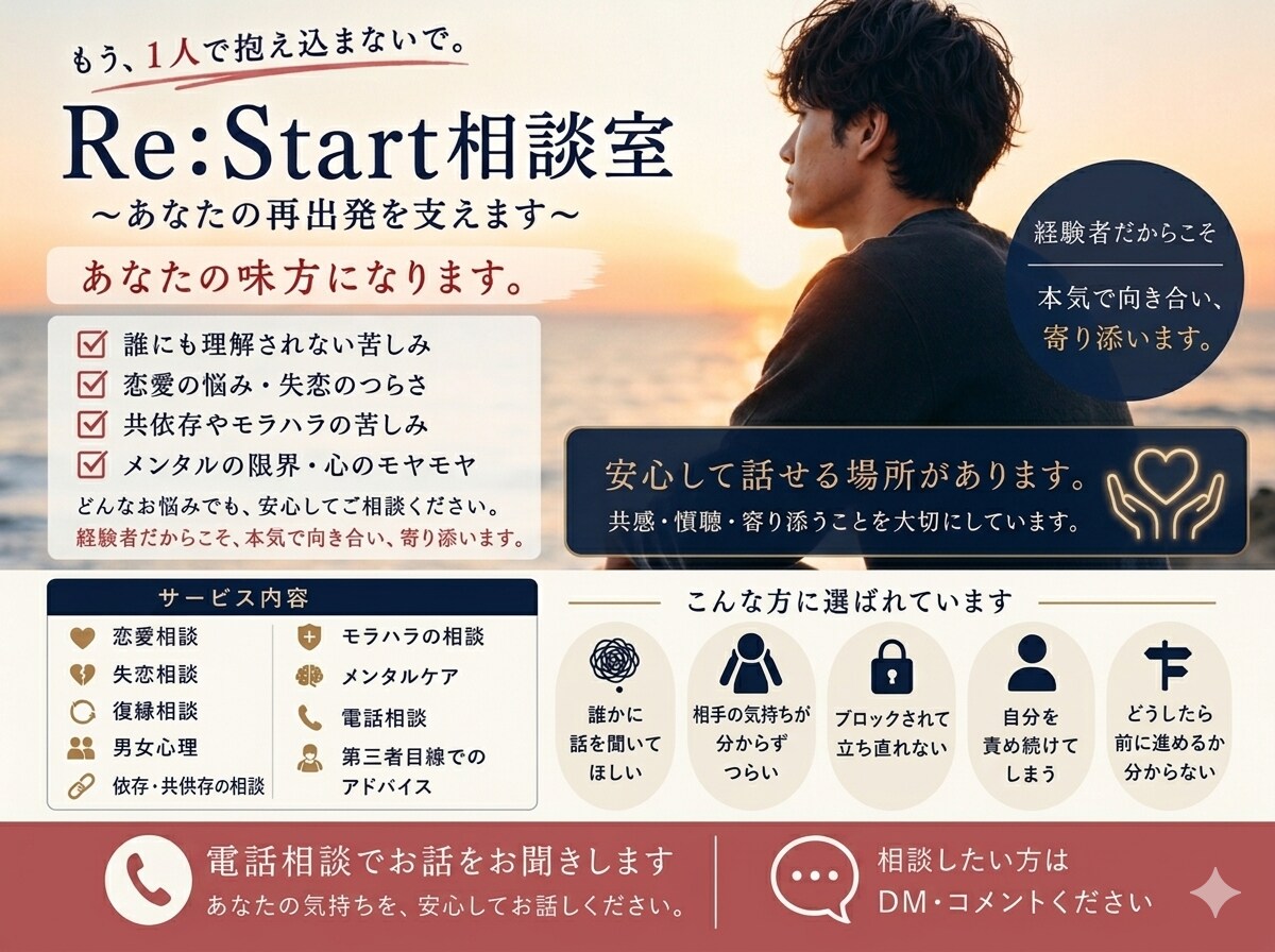 あなたの心に寄り添います 色んな経験をしたからこそ本気であなたに寄り添います。 イメージ1
