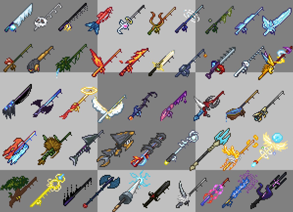 ドット絵でキャラクター等作成します 人物・モンスター・ゲーム武器・アイテムなど何でも描きます！ イメージ5