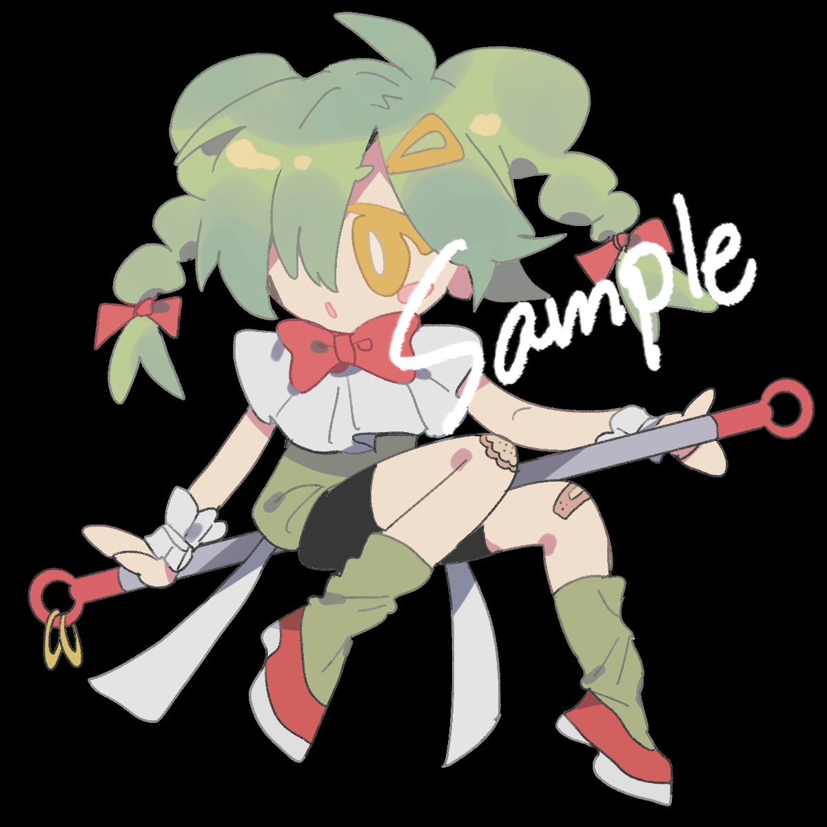 ミニキャラの全身絵を制作いたします アイコン、挿絵、動画内イラストなど様々な場面で使用できます！ イメージ2