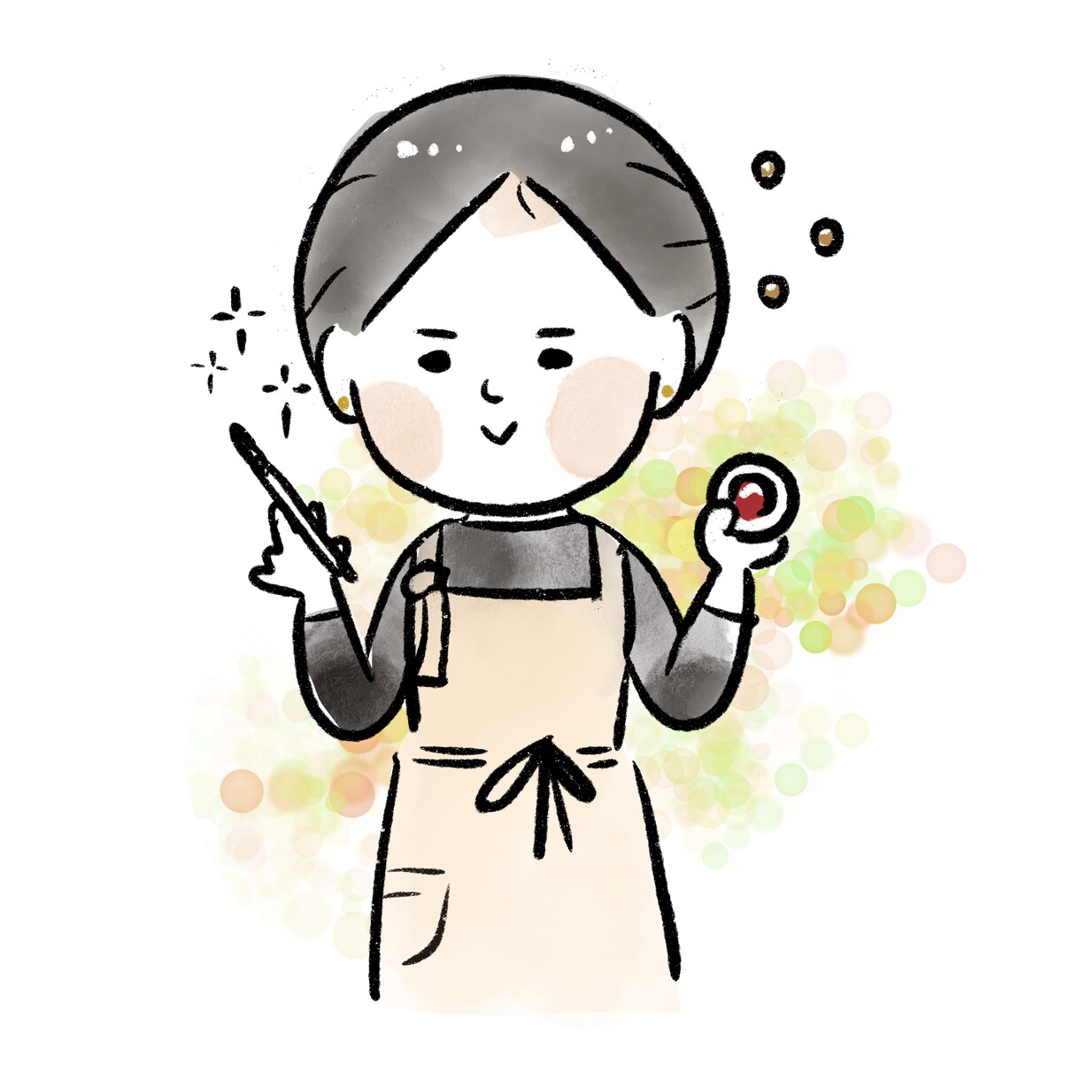 ふんわり優しい似顔絵アイコン描きます あたたかみのある手書きタッチで、似顔絵アイコンをお描きします イメージ5