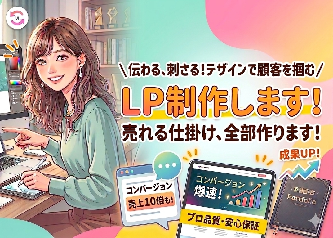 限定１名様！お客様目線でLP制作いたします 集客力・売上アップ応援！納得いくまで伴走いたします イメージ1