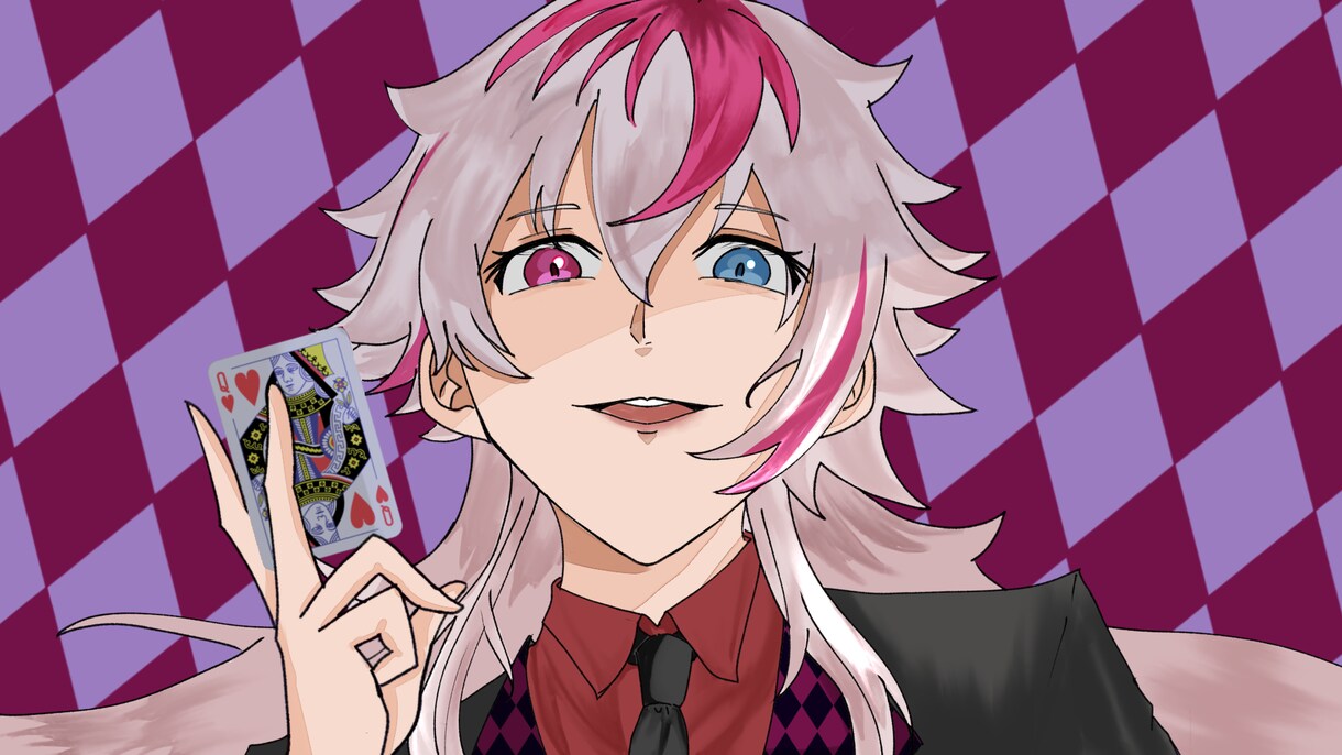 SNSで使えるアイコン・ヘッダー描きます デフォルメから等身まで様々な大きさ描きます！ イメージ1