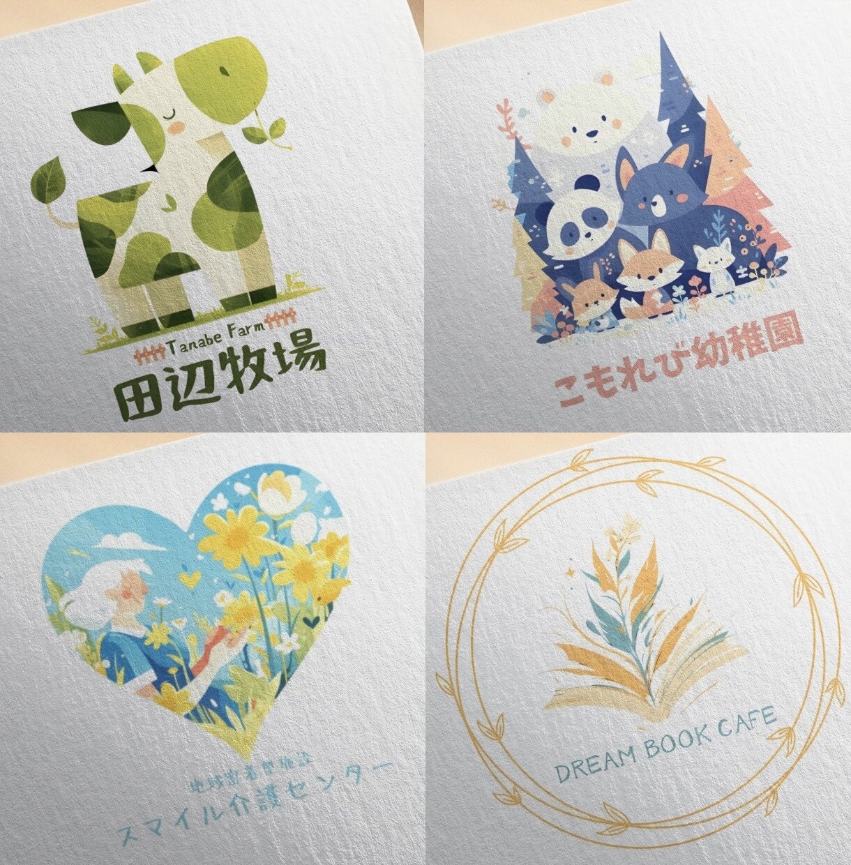 ロゴデザイン★唯一無二のユニークなロゴを形にします ★修正無制限★ご意見を元に制作しながら想いを理想のロゴへ イメージ9