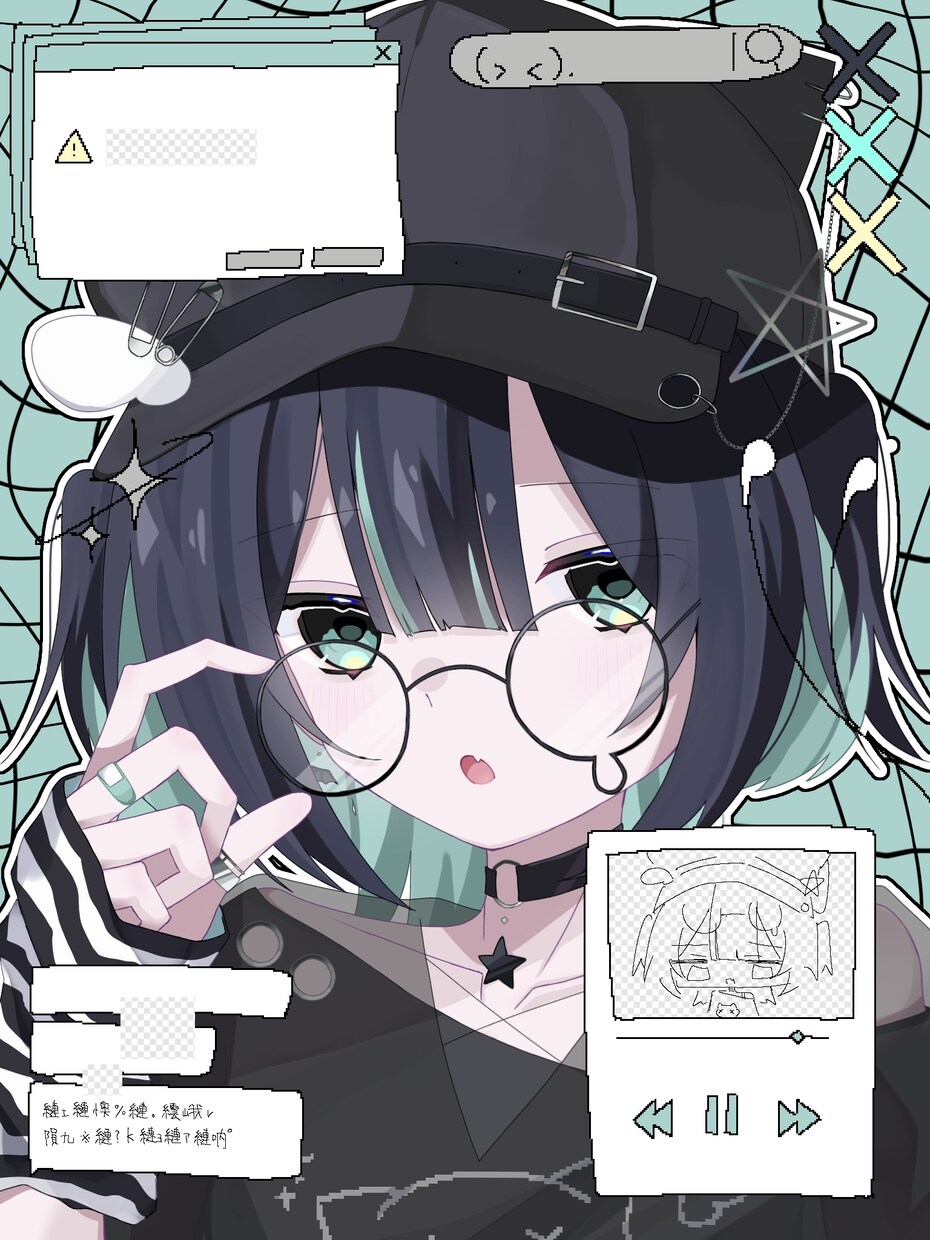 1枚絵～TRPG等の立ち絵など！イラスト制作します 可愛くて心惹かれる絵が好きな方へ イメージ2