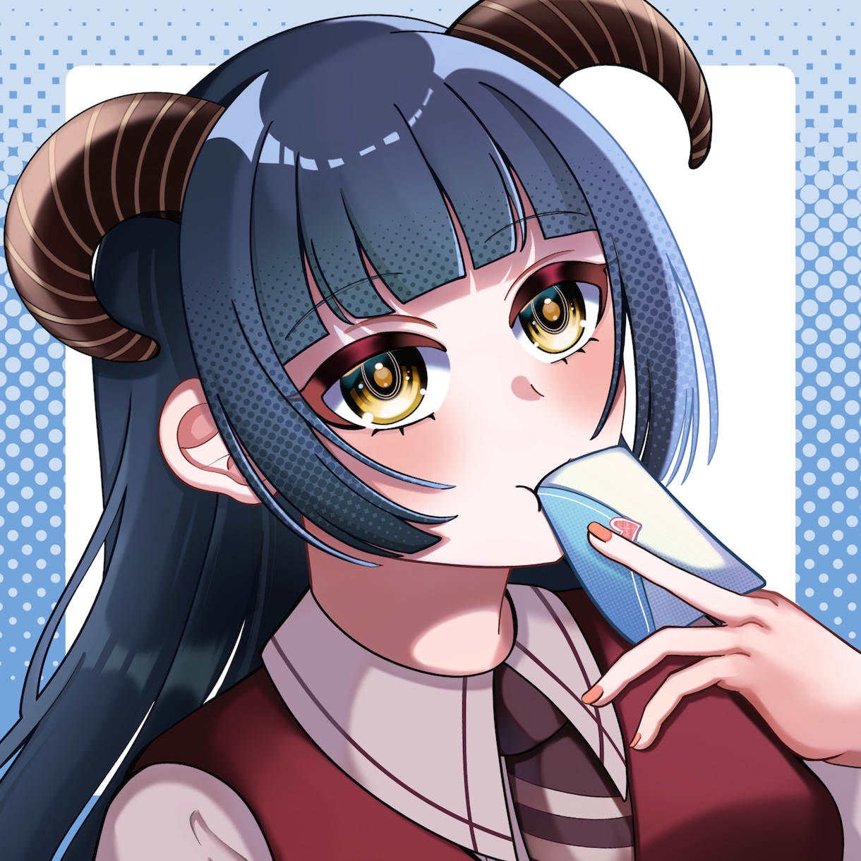 SNSのアイコン用イラスト受付けます SNSアカウントに使うイラストを描きます！ イメージ8