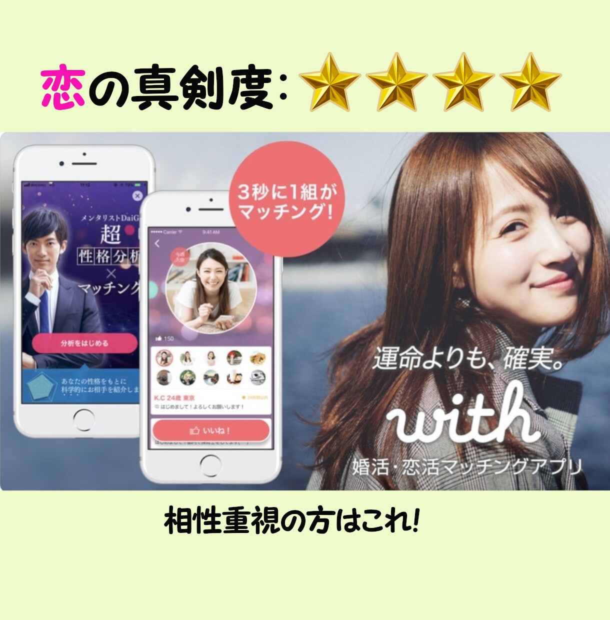 マッチングアプリはデータで攻略！女遊び手助けします ２５～３８歳の男性向け！５年間蓄積したマッチング術大公開！ イメージ5