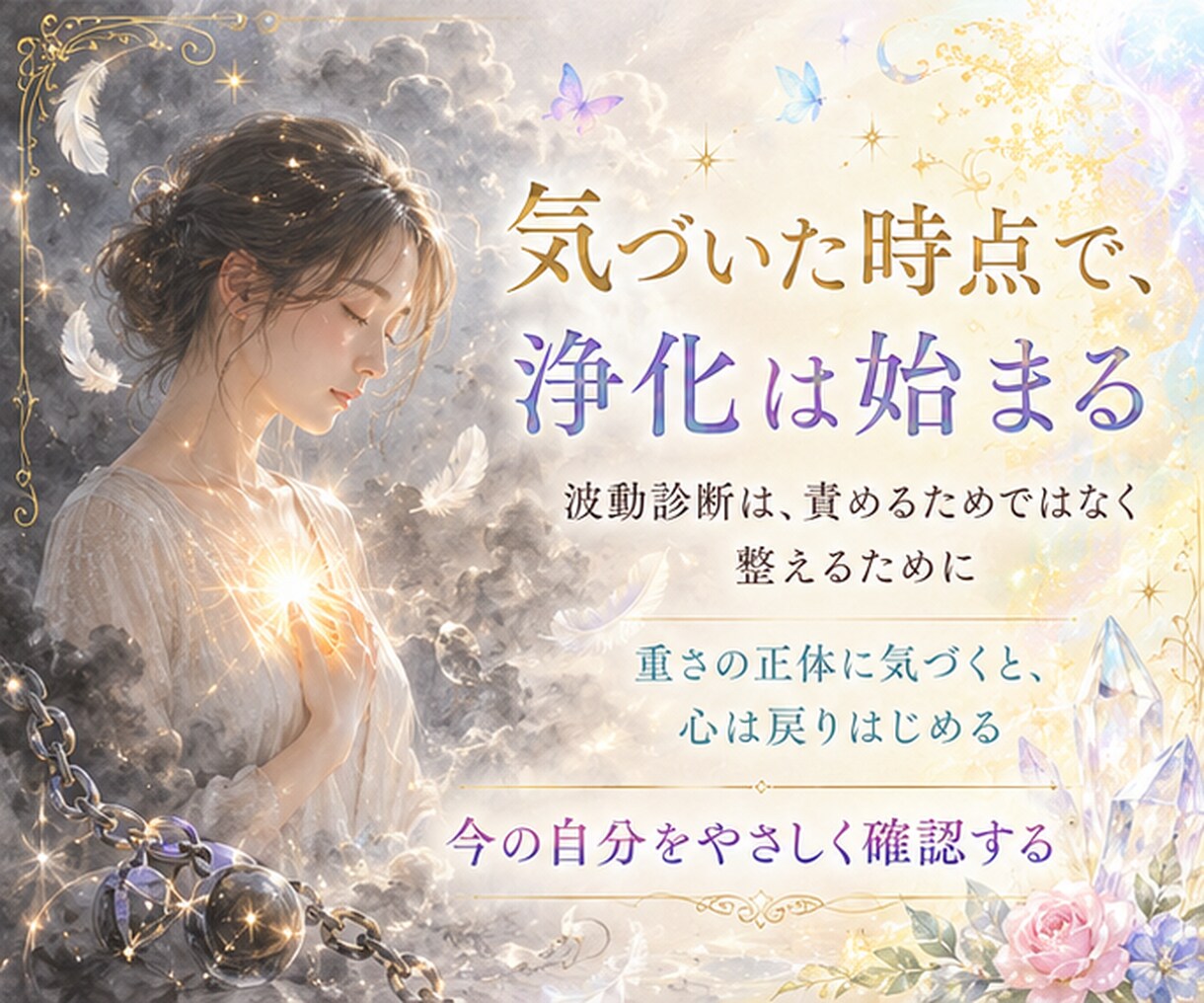オーラ鑑定で相手の気持ちを見て恋の行方を霊視します オーラ鑑定でまず色を見て波動を診断｜恋の病にぴったり イメージ3
