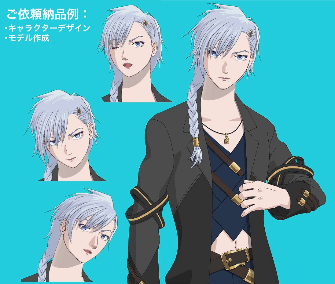 FaceRig Live2Dモデルを制作します 【使用できる作例サンプル有り】実際に品質をご確認ください イメージ4