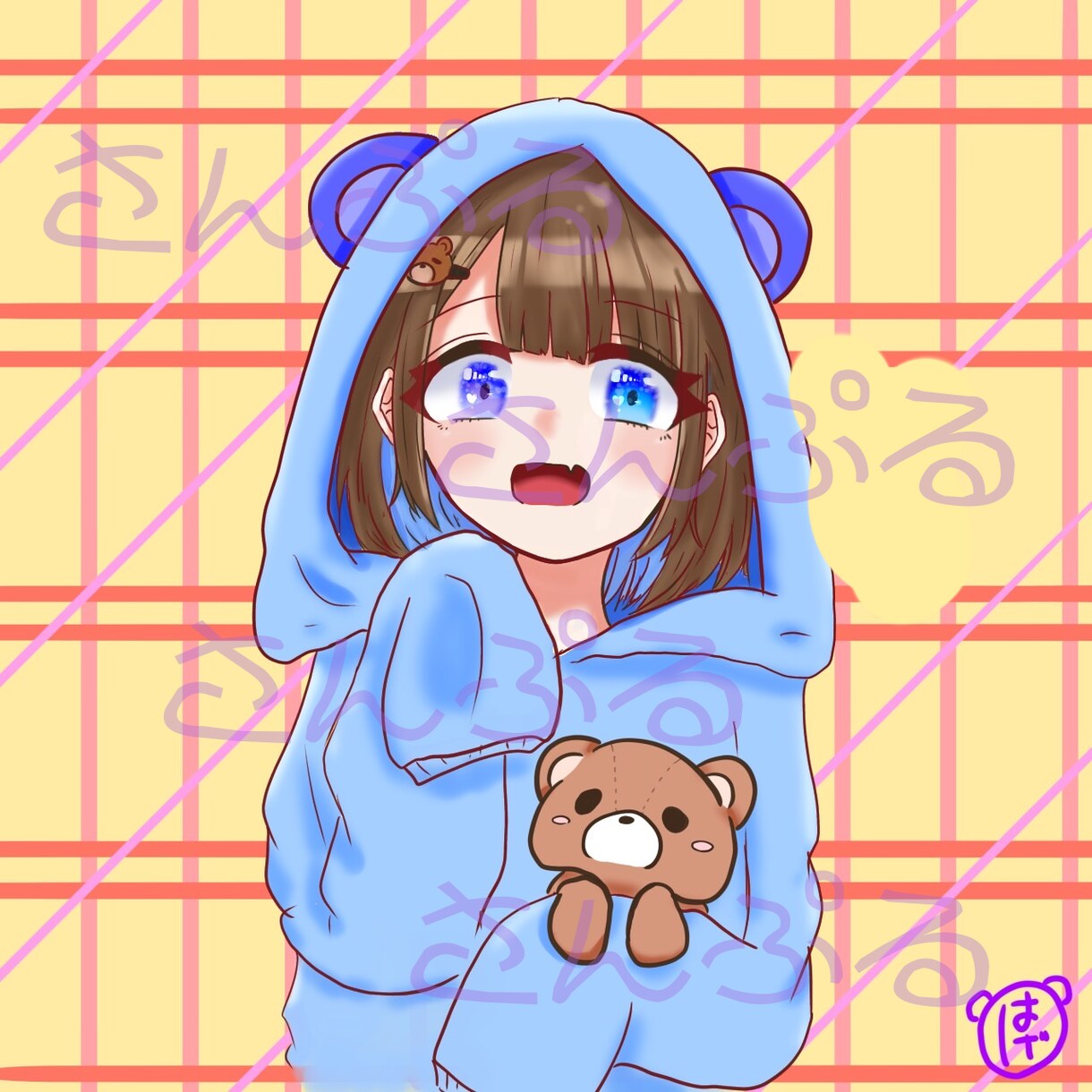 SNS用のアイコンなどを描きます 等身、ミニキャラなど様々なジャンルのイラストをお描きします！ イメージ2