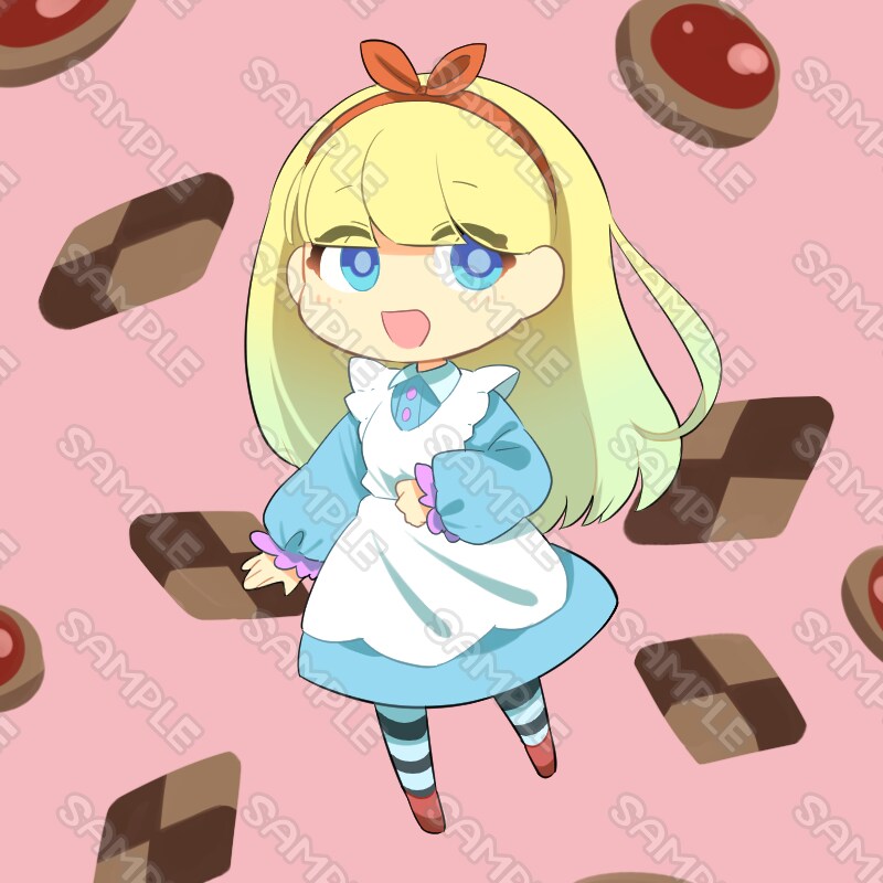 可愛くてぷにっとしたミニキャラを描きます アイコンやヘッダー、壁紙、グッズなどの用途に！ イメージ5