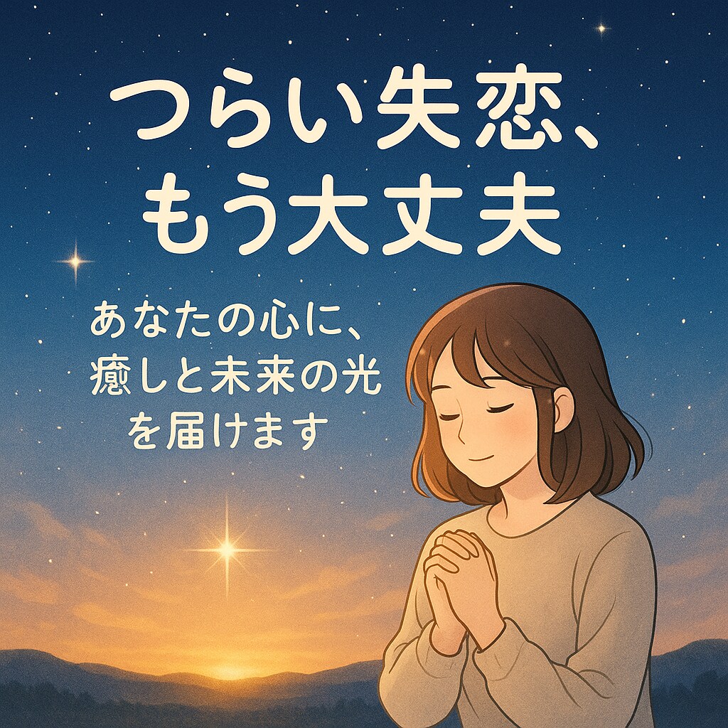 失恋から立ち直れるよう、幸せ導きます 辛い気持ちから脱却する、開運鑑定！ イメージ1
