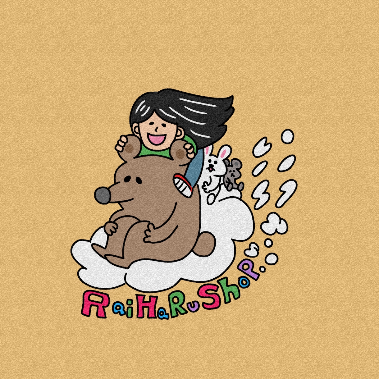 商用利用OK！ゆる〜いイラスト描きます シュールで個性的なゆる〜いイラストが欲しい方へ イメージ3
