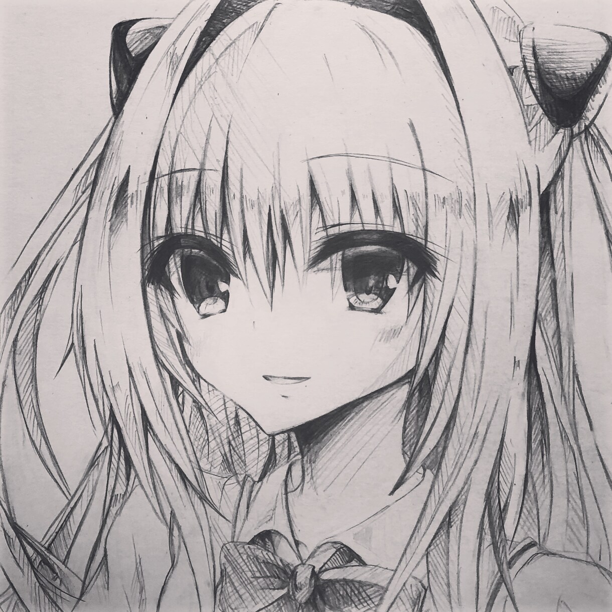 イラストオーダー　鉛筆画かきますます あなたの好きなキャラクター鉛筆画で色紙に絵をかきます イメージ3