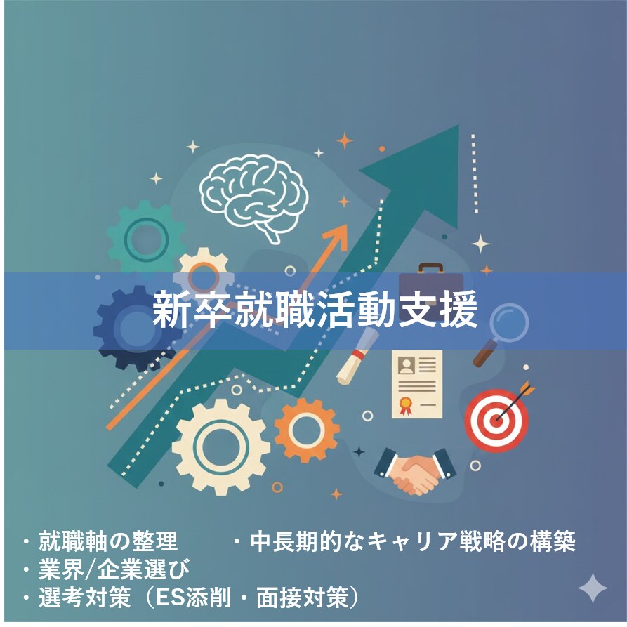採用担当が新卒就職活動の相談承ります 2週間チャットで質問し放題。顔出し無しでOK イメージ1