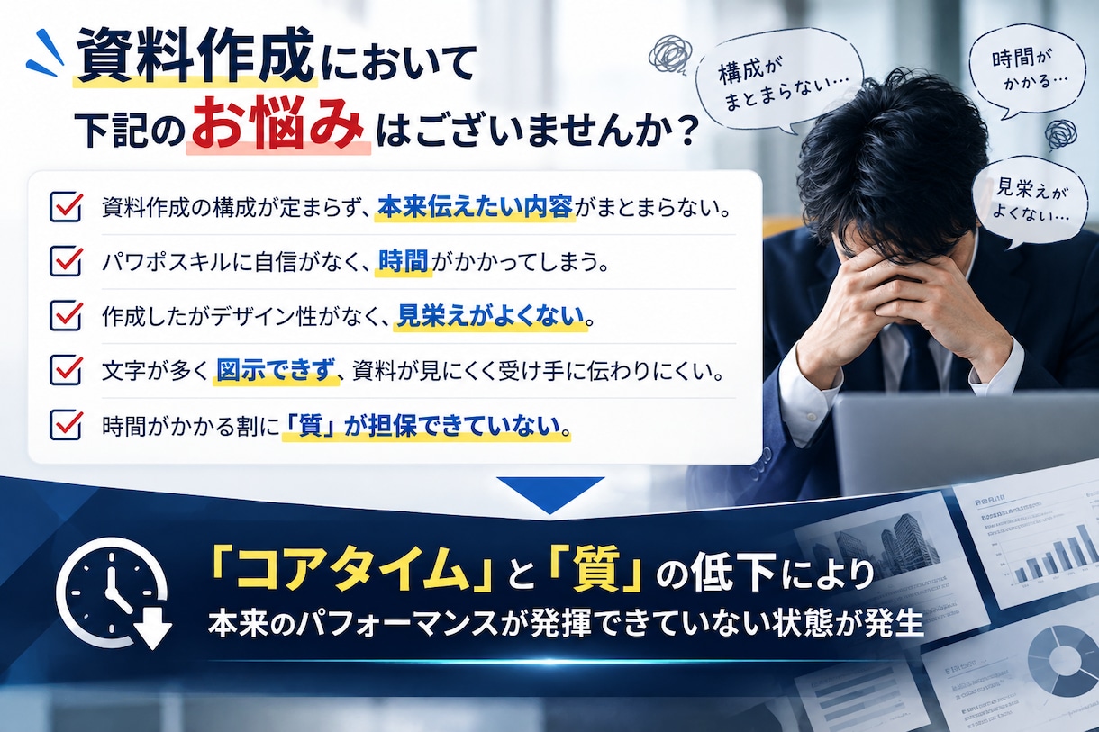 プロが仕上げる！相手を動かす資料を代行作成します 年間100以上の資料を作るプロにお任せください！ イメージ2