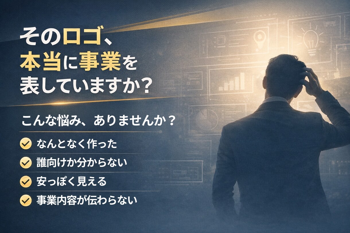 ロゴの方向性が決まらない方へ設計からサポートします 何を作るか迷っている段階から大丈夫です イメージ2