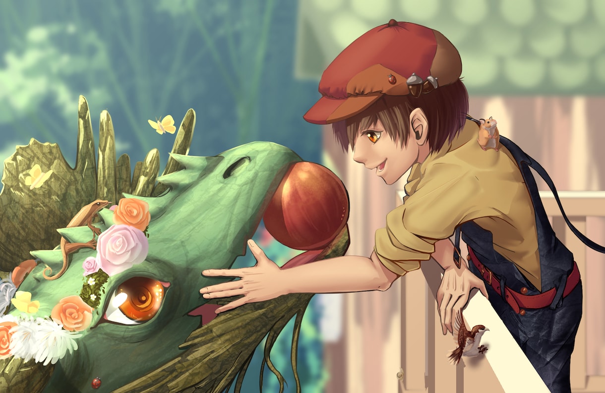 ゲームのようなイラストを制作します テイストをあわせて世界観から制作いたします。 イメージ2