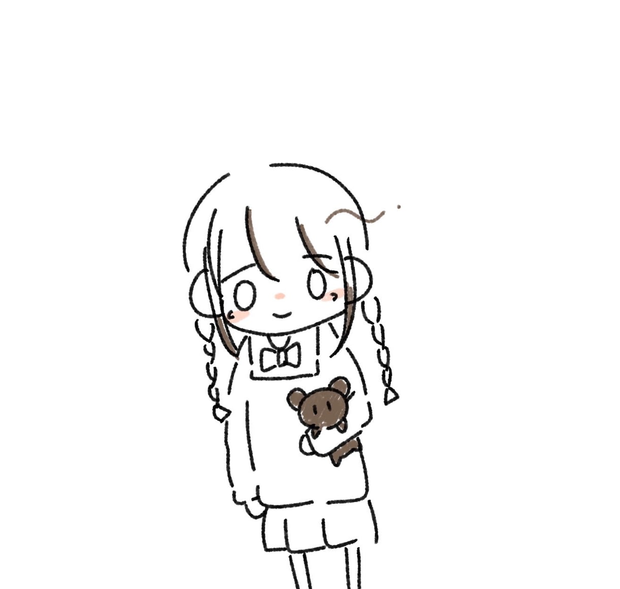 ゆるゆるなニンゲンを描きます 自由に使ってあげてください！うちの子を！！ イメージ2