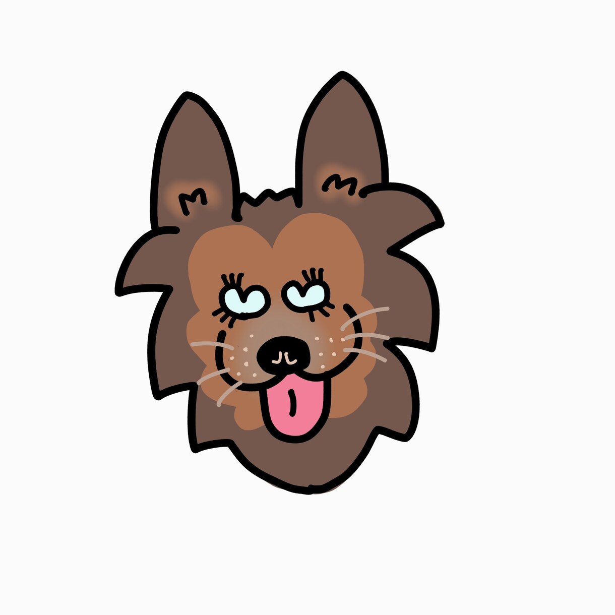 ポップなブサカワイラストお描きします アイコンイラスト、カップルイラスト、愛犬イラスト イメージ4