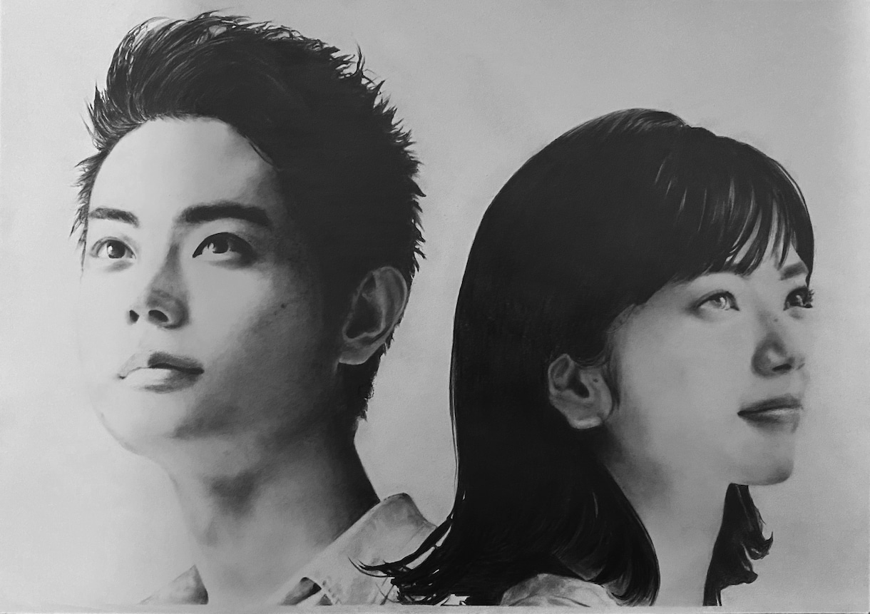 全力を注いで鉛筆画を仕上げます 鉛筆のみで写真のような絵をご提供します。 イメージ7