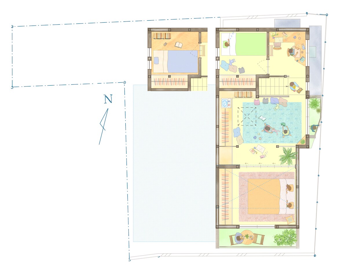 建築図面を手書き風に変身させます 味気ないCAD図面をお施主様が心惹かれる暖かい手書き図面に！ イメージ8