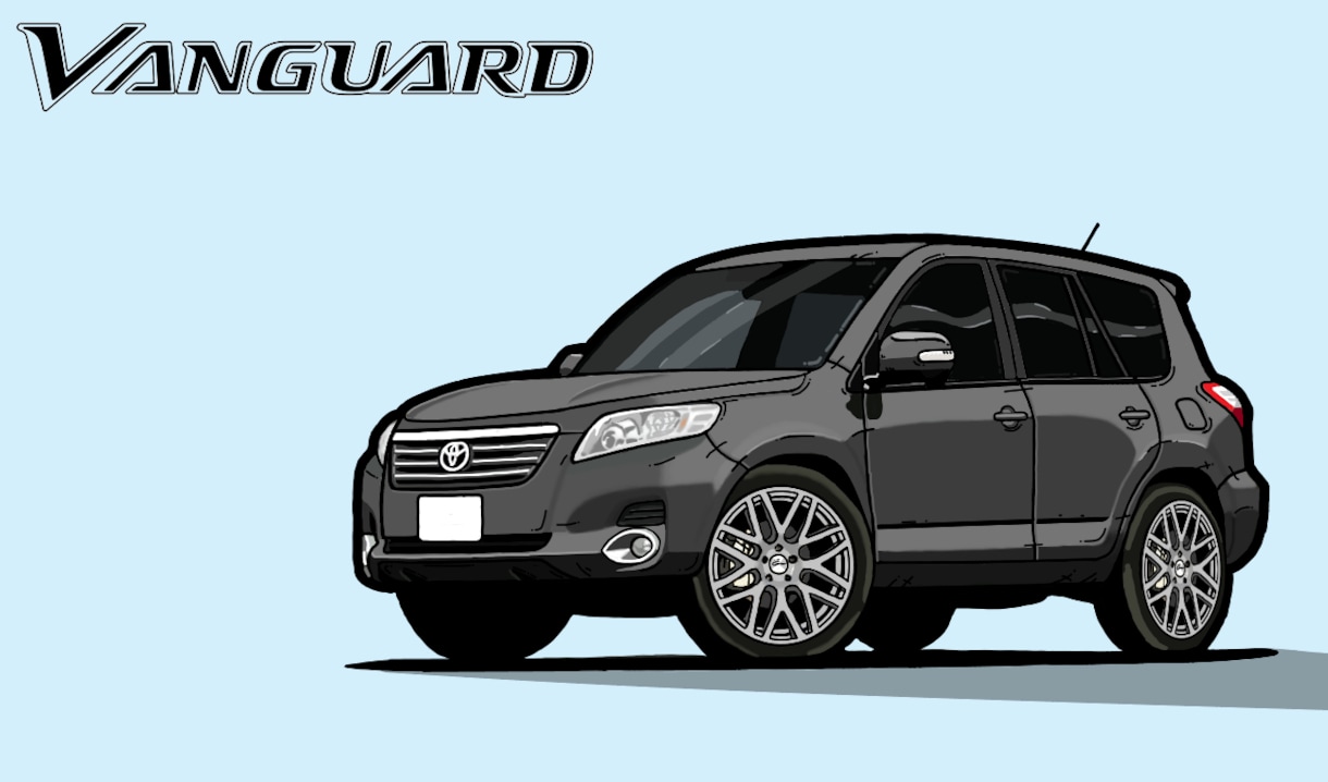 あなたの愛車、大好きな車を描きます スタンダードプラン（内装やナンバープレート無し） イメージ8