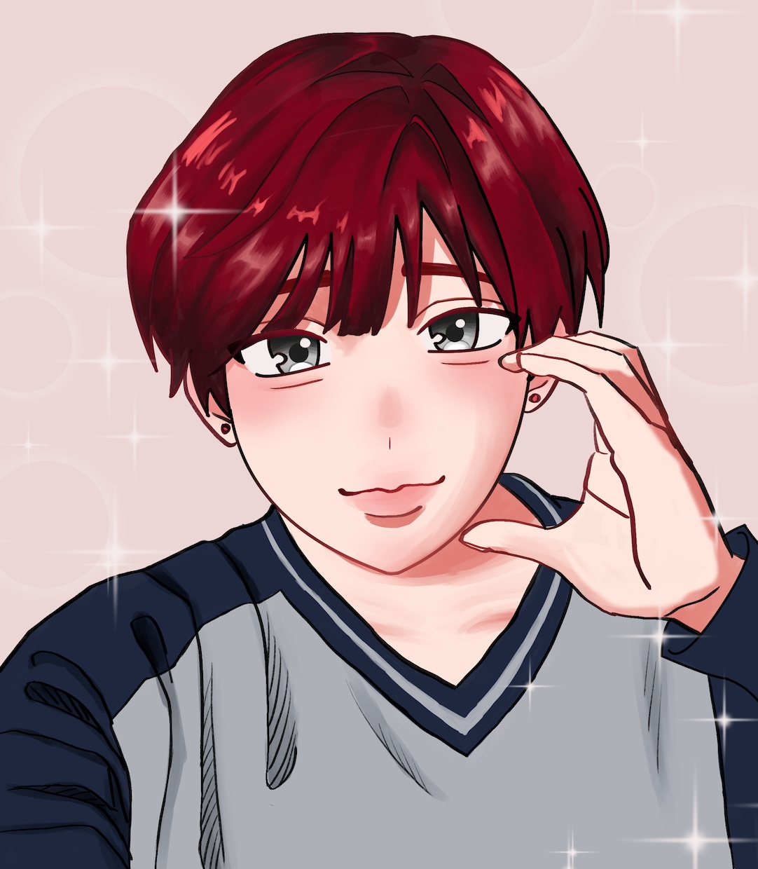 おしゃれな韓国風のアイコンイラストを作成します SNSなどに！迅速対応でお手軽価格です！ イメージ6