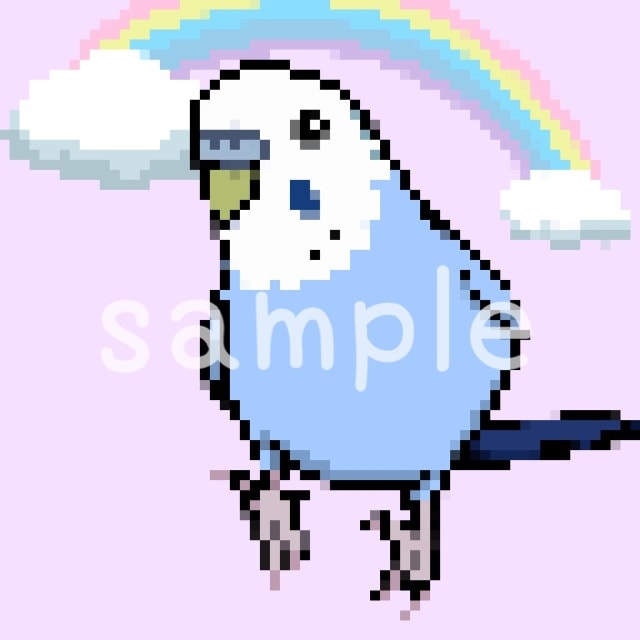 今話題！ペットのドット絵描きます NFTアーティストが大切な家族のドット絵を描きます！ イメージ2