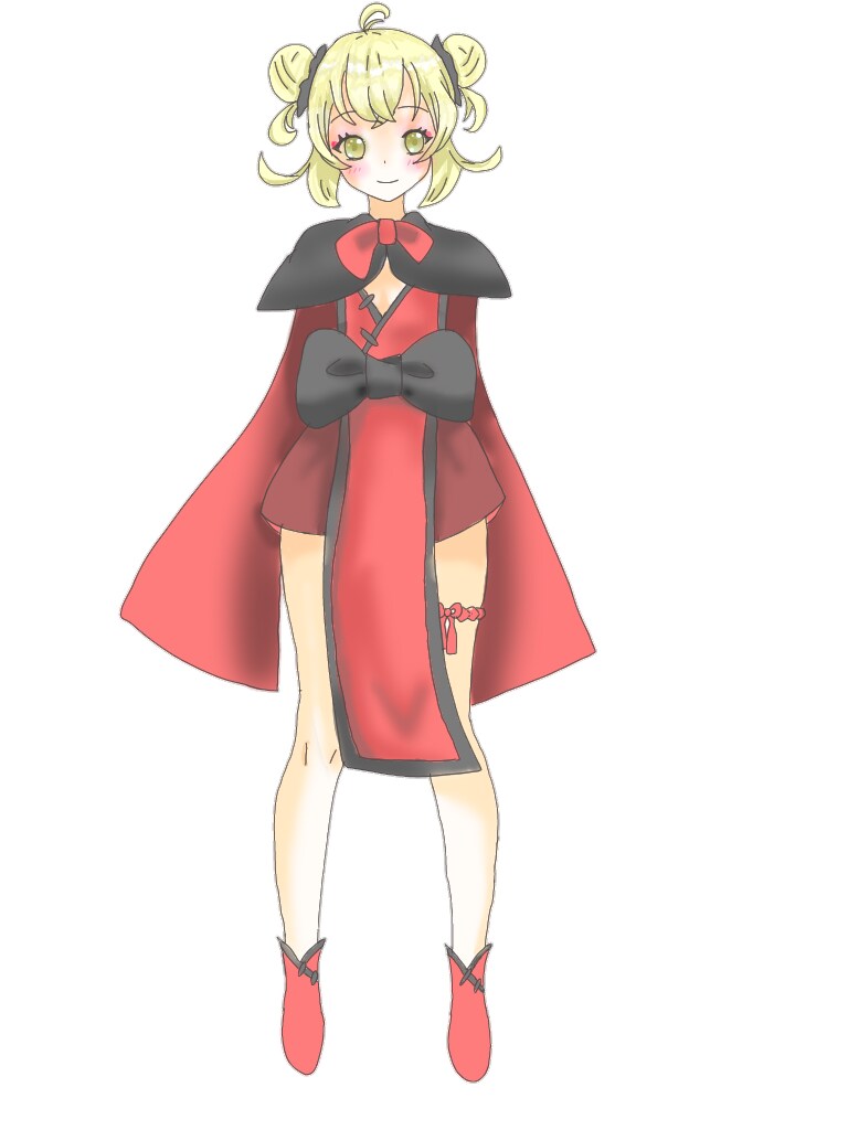 女の子の立ち絵です。ます 女の子の立ち絵！IRIAM対応 イメージ1