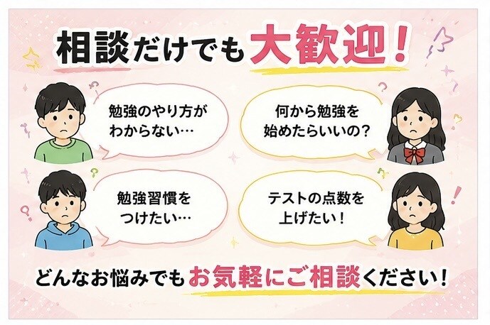 現役同志社大学生2人が勉強相談に乗ります あなたに合った勉強法を一緒に見つけます！ イメージ4