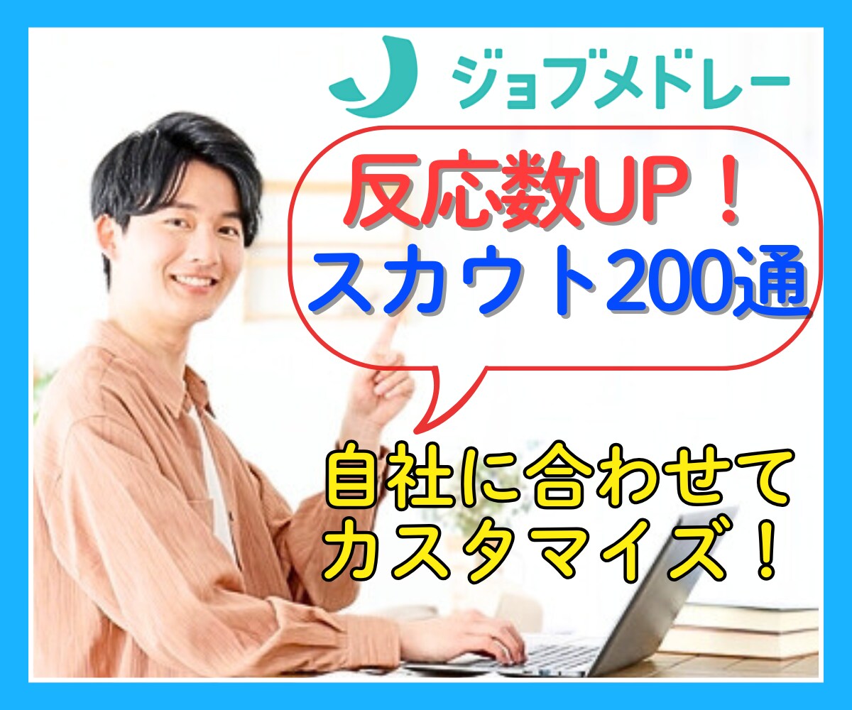採用率アップへ！スカウトメールをカスタマイズします 放デイ・児発施設に特化！貴社にピッタリのスカウトを作成&送信 イメージ1