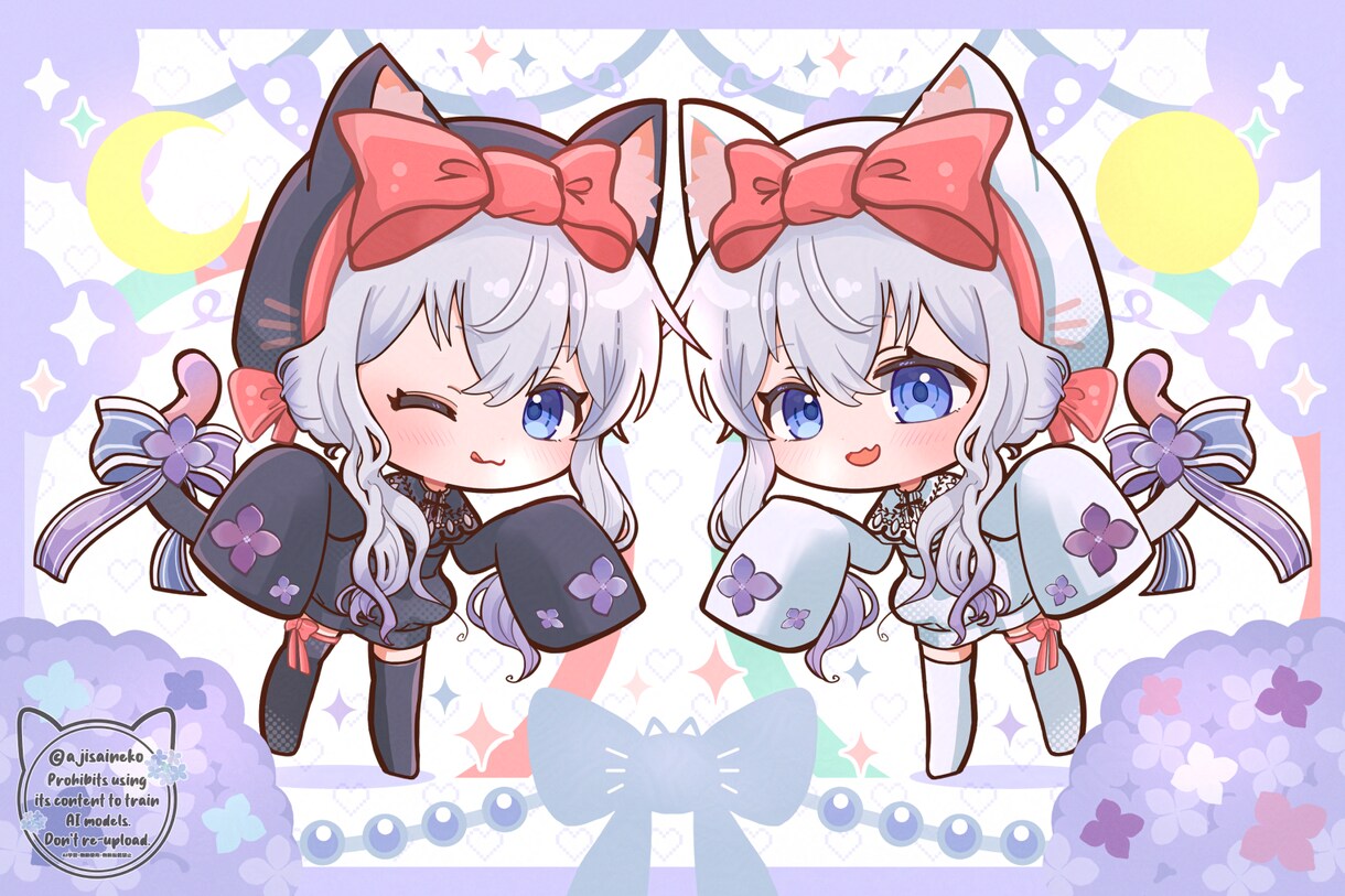 SDイラストを描きます キャラクターグッズ、コラボカフェ、配信、MV、アイコンに♪ イメージ2