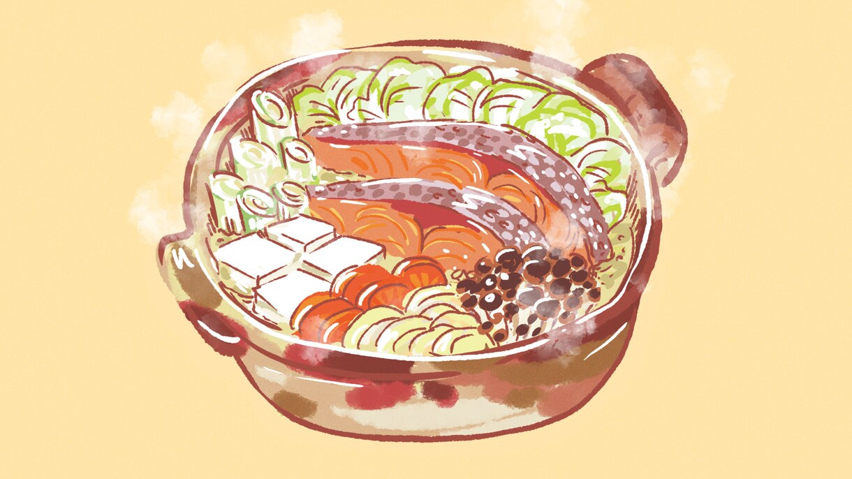 心がホッとするような、食べ物のイラストを描きます 食べ物のモチーフやイラストのサイズは自由に指定、相談可能です イメージ5