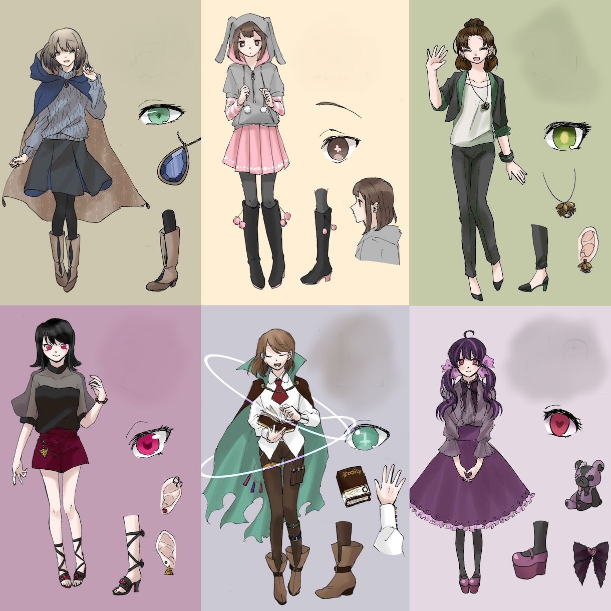 あなただけのかわいいキャラクターをデザインします 要望に合わせキャラクターをデザインします！ イメージ2