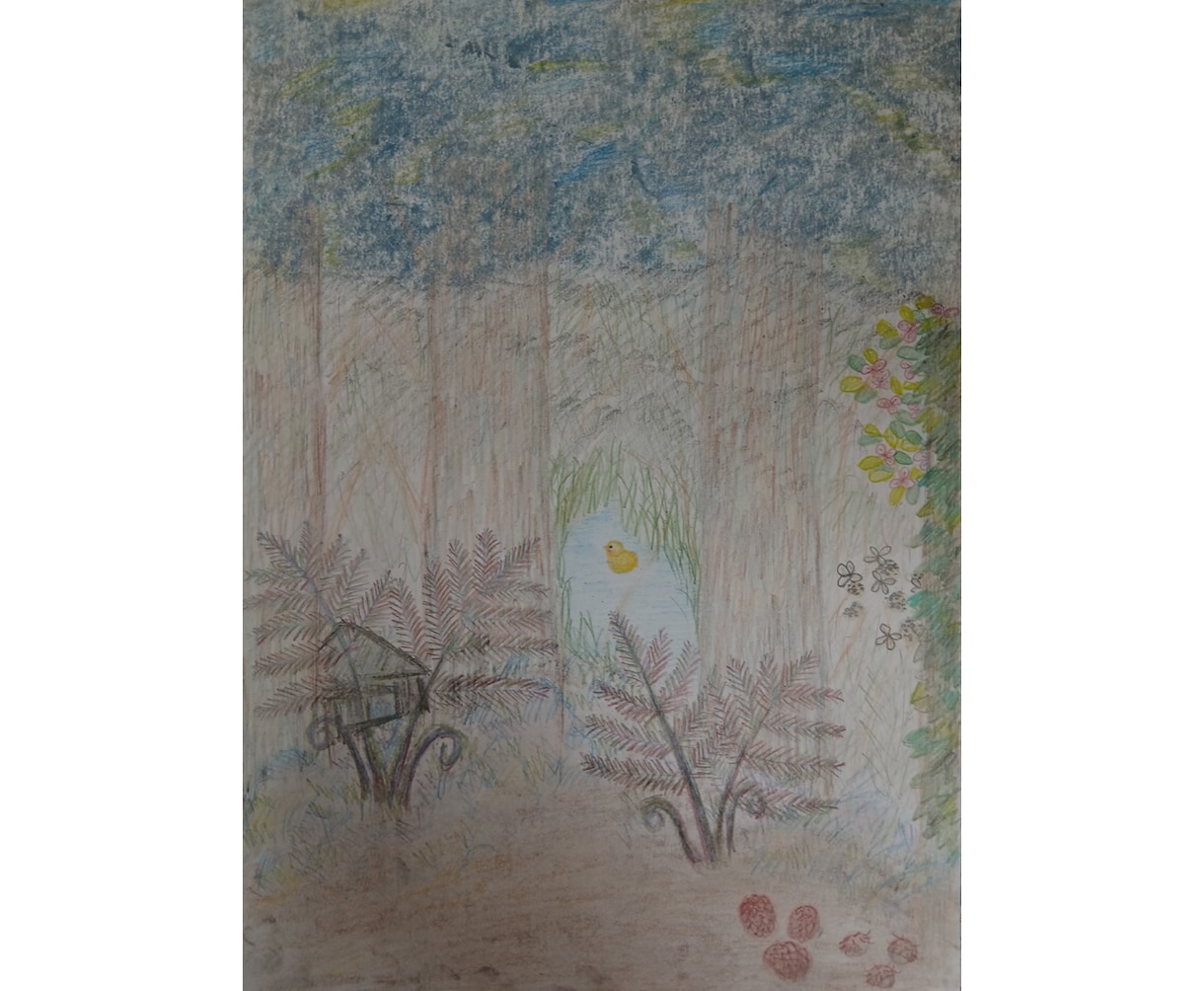 アートセラピーで自己治癒力upします 自分の作品(風景画)を描いて今の心と体を見つめてみませんか イメージ2
