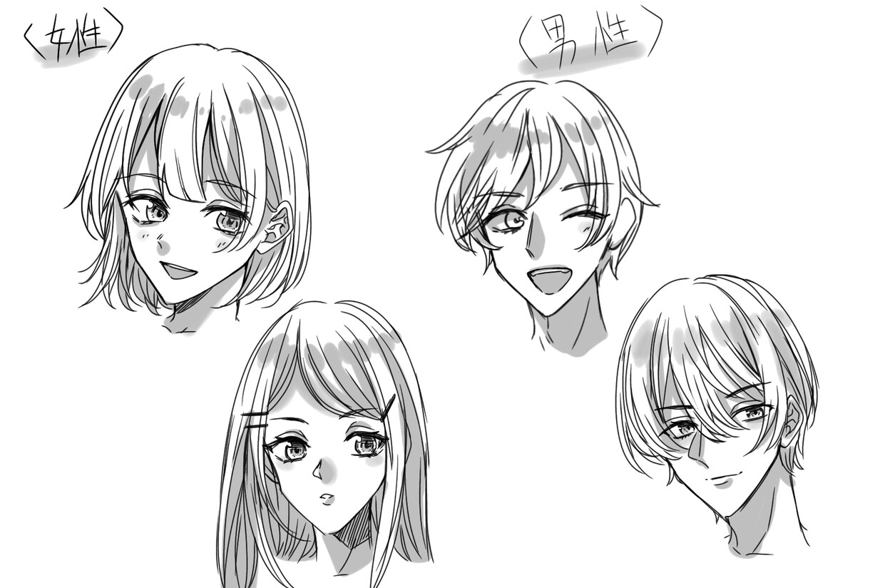商業向けのイラストを描きます バストアップから全身までキャラクターイラストを描きます。 イメージ2