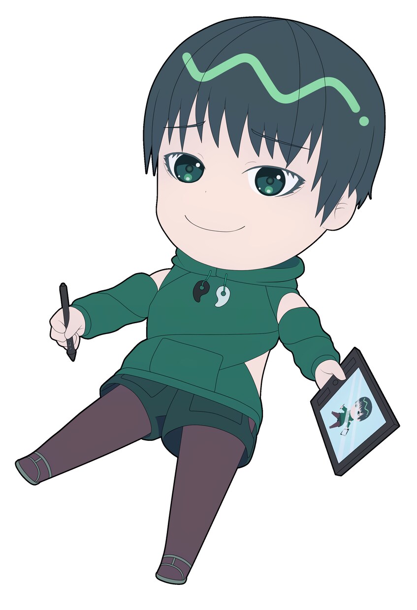 あなたのVTuberアバターをSDキャラで描きます あなたのSNS活動にかわいらしさを イメージ1