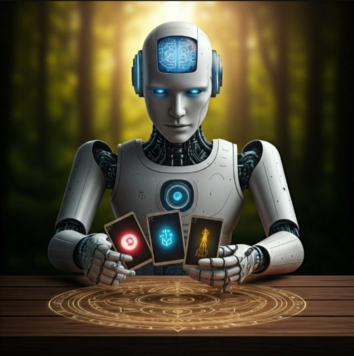 あなたの心の声に寄り添う、AIタロットで占います 高度なAI技術と、古くから伝わるタロットカードの知恵の融合体 イメージ1