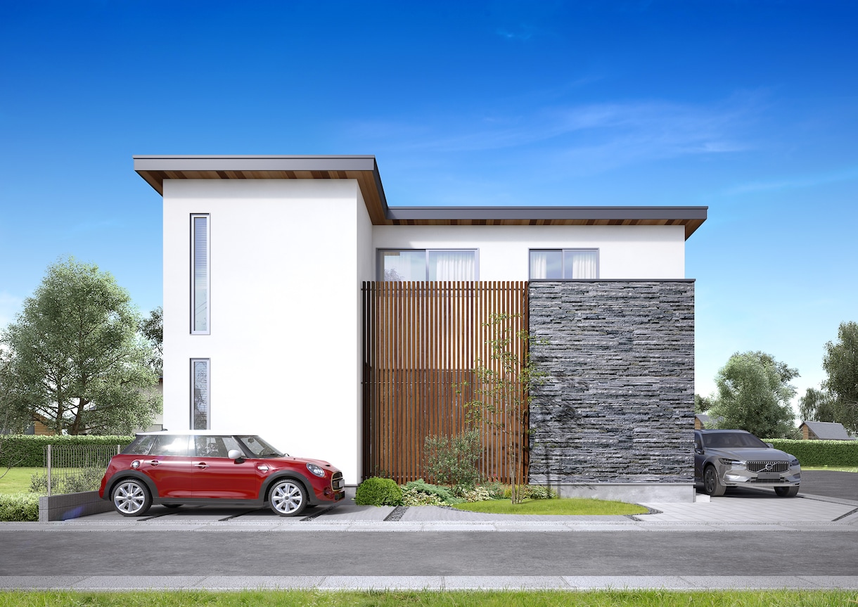 3DCGパース　作成承ります 建物（外観・内装）・分譲地　対応可能です。 イメージ5