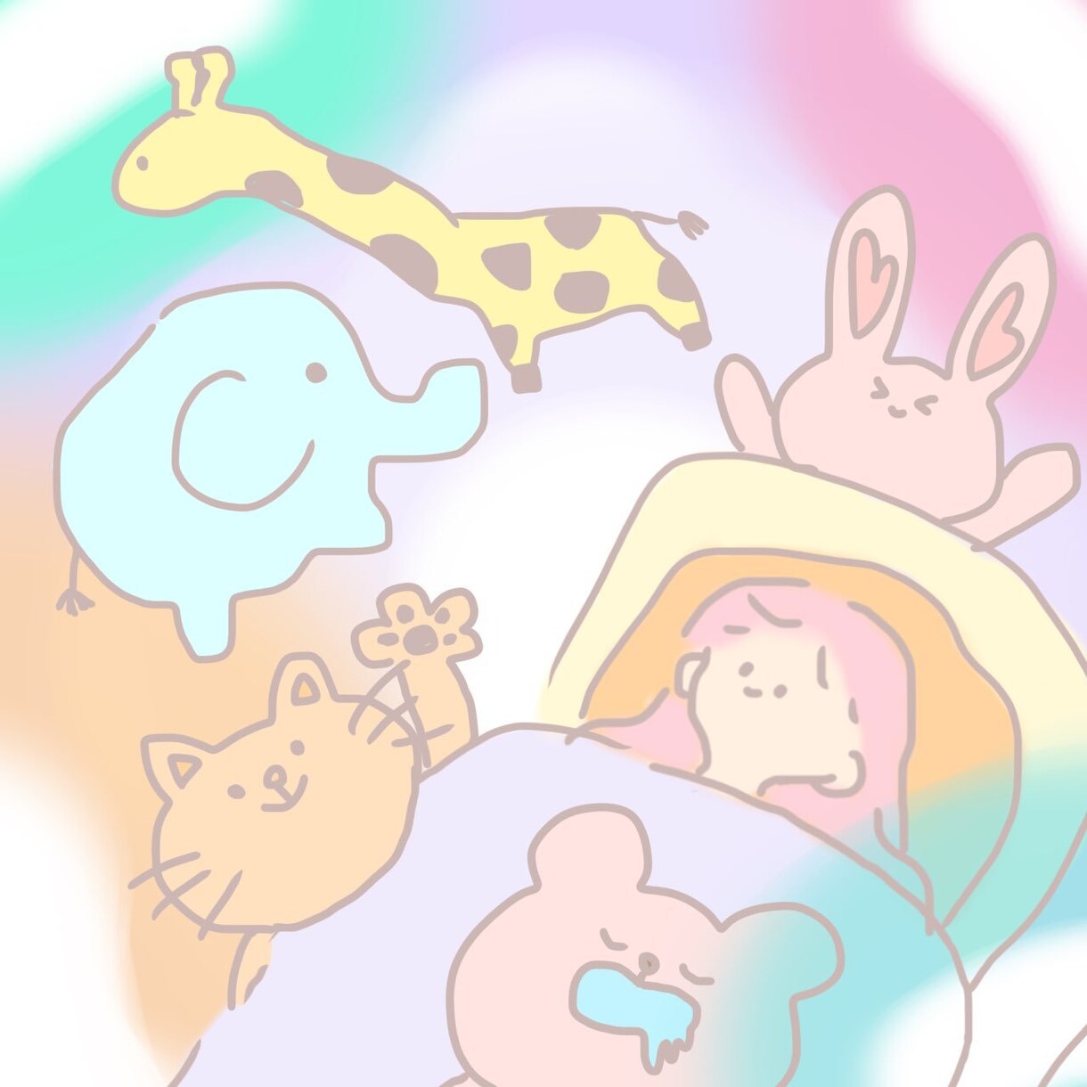 4枚壁紙やSNS内でのイラストが必要な作品描きます SNS内でされているイラストが必要な方、ご要望に応えます。 イメージ1