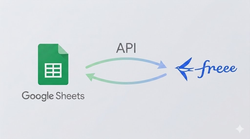 freeeとGSSのAPI連携を構築します 経理プロが構築！freeeデータの自動取得システムです イメージ1