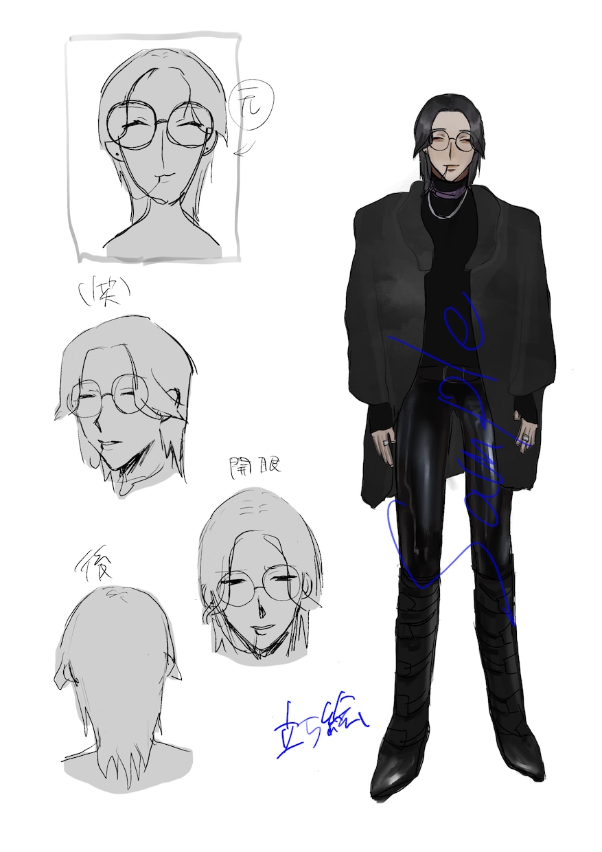 既存orおまかせキャラデザ、立ち絵・デフォ描きます 既存キャラから新規キャラまで！イラスト作成お任せ下さい！ イメージ7