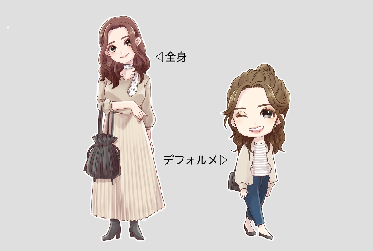ゆるふわかわいいイラスト提供いたします SNSアイコンにおすすめ！似顔絵も大歓迎です◎ イメージ4