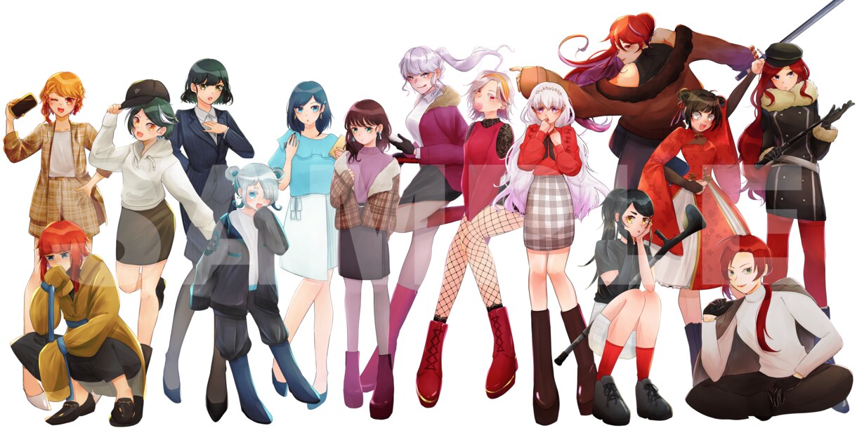 TRPGなど用の立ち絵制作します 子どもから大人までお任せください！ イメージ3