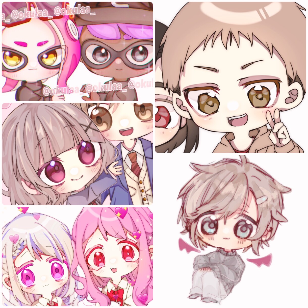 SNS 等アイコン 制作承ります SNS、YouTubeのアイコンやご使用イラスト承ります イメージ3
