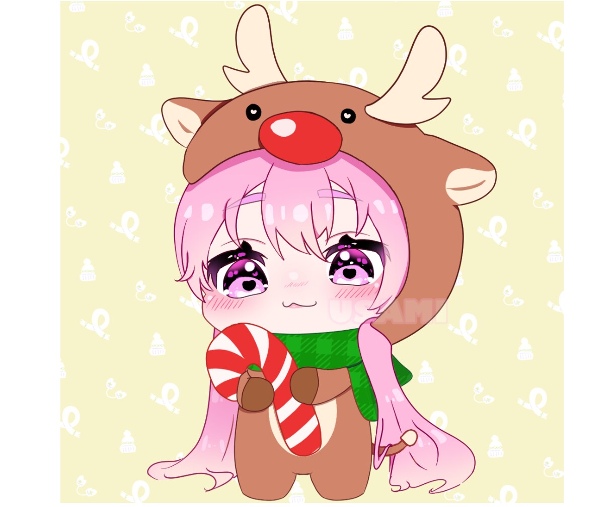 クリスマスミニキャラ制作します 商用利用可！かわいいちびキャラを書きます☆ イメージ2