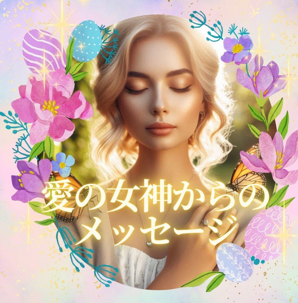 愛の女神からの神託、霊的メッセージをおろします 今のあなたに必要な愛のヒントをお伝えします♡ イメージ1