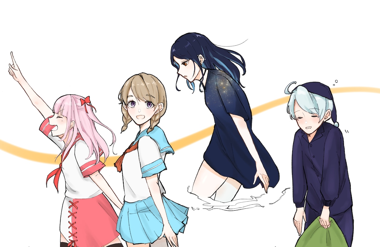 お好きなイラスト描きます デフォルメから等身絵までなんでもご相談ください イメージ2