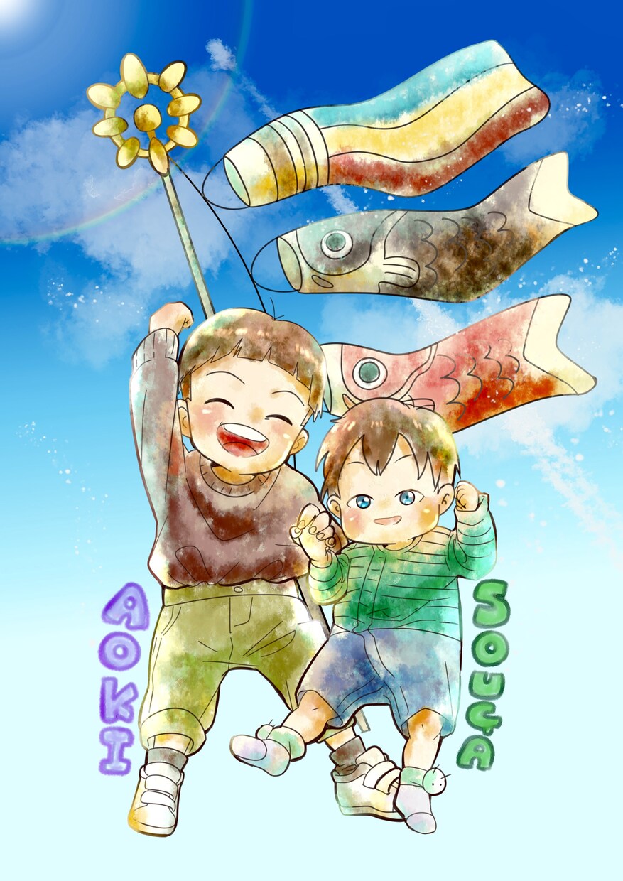 可愛いデフォルメ絵柄で似顔絵を描きます 可愛くあなたや子供、動物の似顔絵描きます！ イメージ6